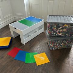 Lego and lego table