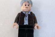 100% lego Star Wars sw0675 Han Solo minifigure, Old (Lopsided Grin)
