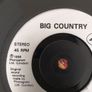 Big Country 7" Vintage Cut Vinyl Record "First Pressing" 1988 Hard To Acquire Rare ! Image 9