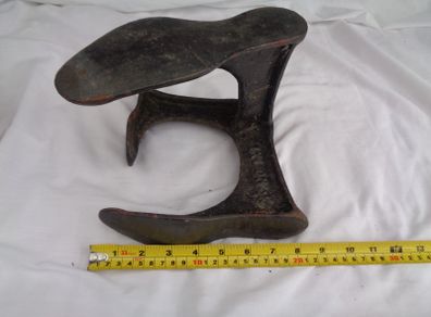 Vintage Cast Iron Shoe Last for Sale