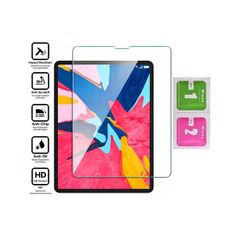 For iPad Pro 12.9" 2020 Tempered Glass Screen Protector Protective Glass 9H New - FHT24IPTG