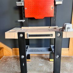 Toy Tool Table with Tool Box