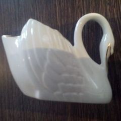 Royal Tara Fine Bone China Swan Figurine.