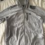 Adidas Grey Full-Zip Hoodie M Image 8