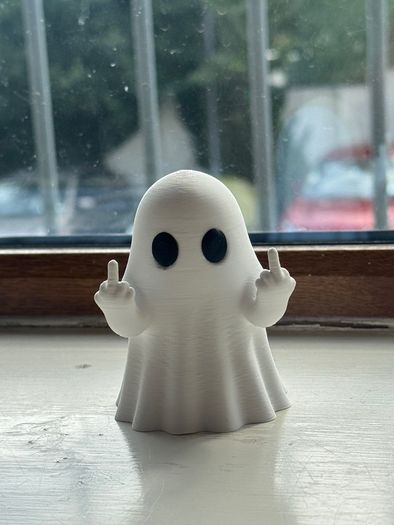 Rude ghost - Halloween