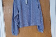 River Ireland  Light Blue Long Sleeved  Top. S. M - 3- 14.  B.N.W.T