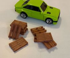 3d Printed 1:64 Scale pallets