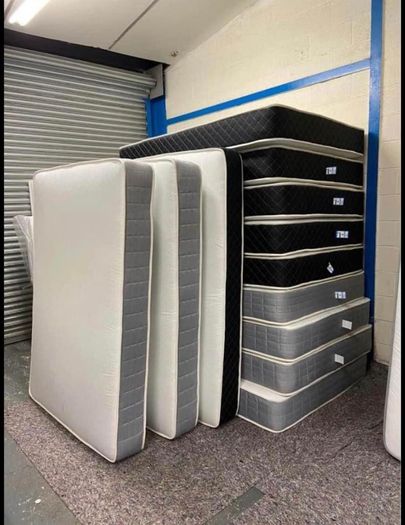 Brand New Single, Double, King & Superking Tufted Sprung Memory Foam Mattresses In Stock