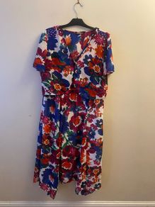 Savoir floral dress and matching bolero (size 18)