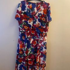Savoir floral dress and matching bolero (size 18)