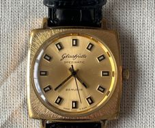 1970s Glashuette Bison, Made in GDR, Vintage Watch