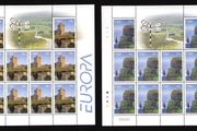 2004 Ireland Europa Commemorative Stamp Sheetlet Plate 1A1A1A1A Mint Never Hinged (MNH)