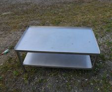 Stainless steel table