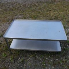 Stainless steel table
