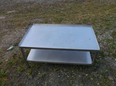 Stainless steel table