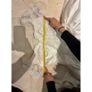 Wedding Dress UK Size 12 Jasmine Bridal Vintage Full satin skirt in cathedral length train COLLECTION DUBLIN 18 Image 9