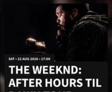 GOLDEN CIRCLE: The weeknd -2 golden circle east tickets- Croke park