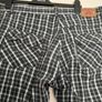 Jeans, trousers in black and white, checkered Image 4