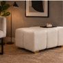 Elegant bubble pouffe ottoman 90x50 Image 5
