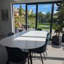 Boconcept white extendable dining Image 2