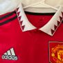 Junior age 13 14 Manchester United red jersey home 2022 2023 Image 3