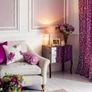 4 Laura Ashley Berry cushions & matching shade EUC Image 7