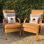 Pair of vintage armchairs MID CENTURY MODERN Image 3