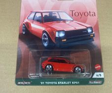 Toyota Starlet KP61 Hot Wheels