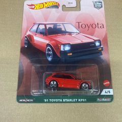 Toyota Starlet KP61 Hot Wheels