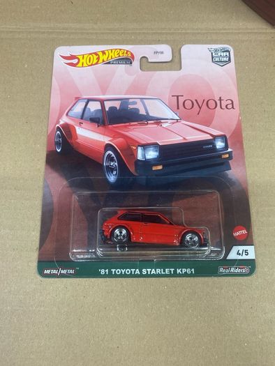 Toyota Starlet KP61 Hot Wheels