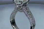 Sterling Silver Solitaire Ring