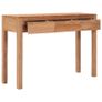 Console Table 110x35x75 cm Solid Teak Wood Image 3