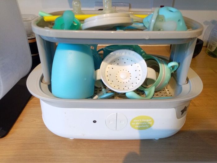 Tommee Tippee Supersteam Steriliser for Baby Bottles