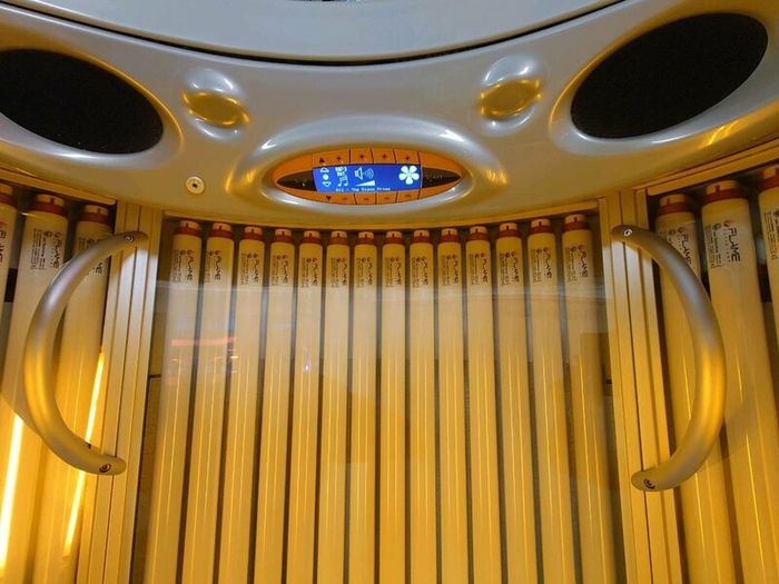 Sunbed Megasun Tower Space 2000