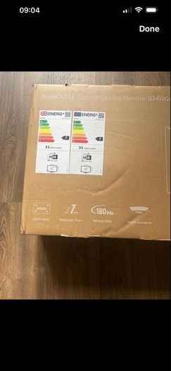 Large gaming monitor - New in Box