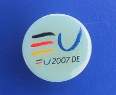 EU 2007 DE (European Union) - Presidency of the Council of Europe Germany commemorative badge