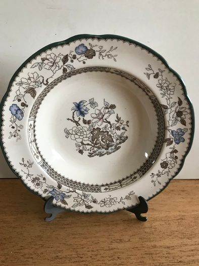 Vintage Copeland Spode rimmed bowl