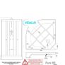 Freestanding Quadrant Hydromassage Shower Cabin Image 2