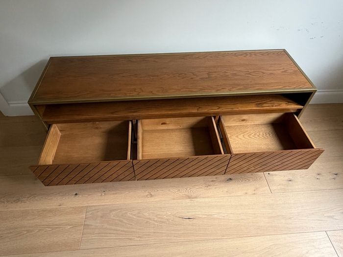 Fosta 3 Drawer TV Stand