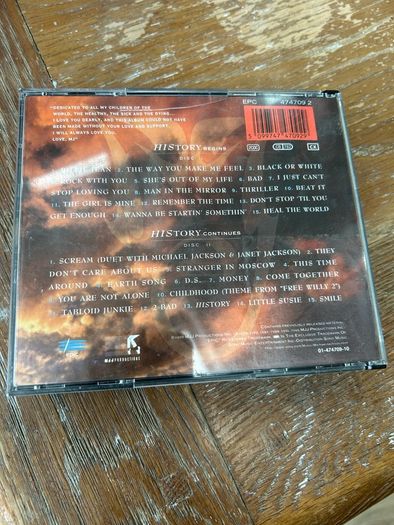 Michael Jackson - HIStory - Past, Present And Future - Book I