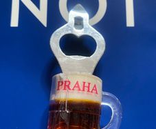 Praga opener beer Fridge Magnet