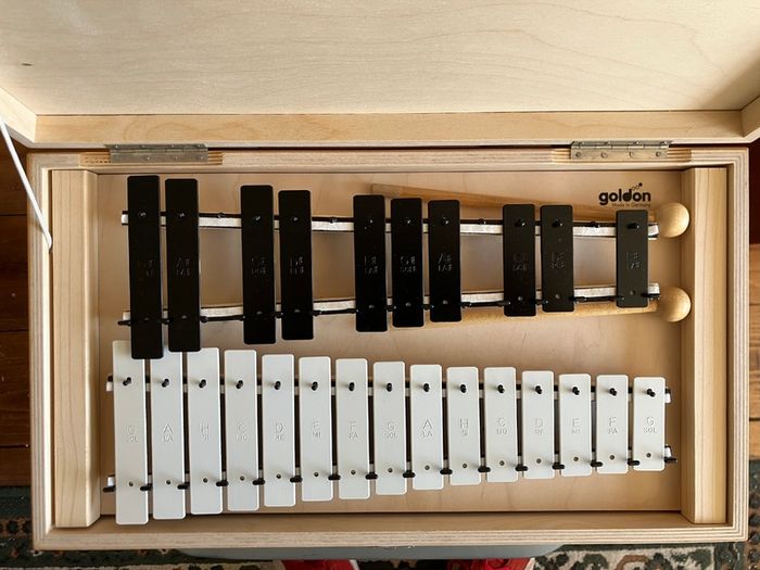 Angel Glockenspiel / Goldon Metalophone / Melodica - As New