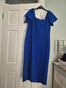 Carla Ruiz Blue Wedding Guest dress