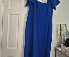 Carla Ruiz Blue Wedding Guest dress