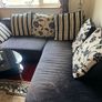 Black L Shaped couch Image 2