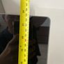 Airforce Angled Cooker Hood - Black Glass & Stainless Steel Extractor Fan Image 6