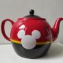 Original Disney Mickey Mouse Icon Ceramic Teapot Image 2