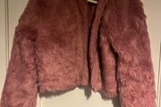 Faux fur jacket