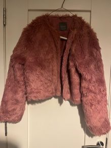 Faux fur jacket