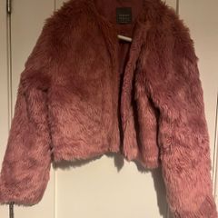 Faux fur jacket
